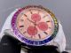 Noob Rolex Rainbow Daytona 4130 White Rubber Band Best Replica Watch (6)_th.jpg